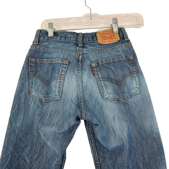 Levi's  Girl's 514 Slim Straight Leg Blue Jeans Size 14 - Picture 9 of 14